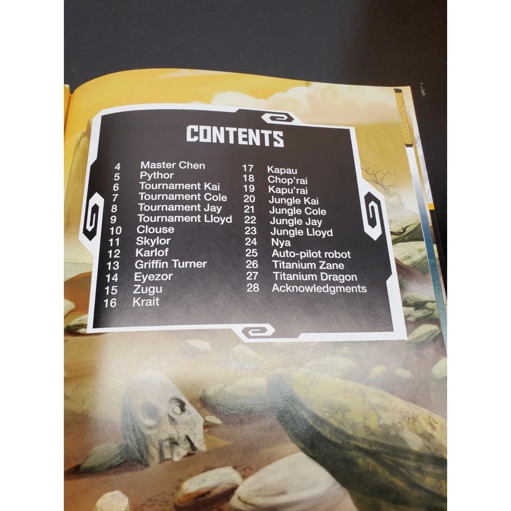 Lego Ninjango Ninja Vs. Master Chen Book‎